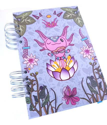 Cuaderno 100 Hoja 90 G Pasta Dura Bullet Journal Ajolote