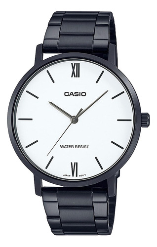 Reloj Casio Mtp-vt01b-7b Acero Hombre Negro