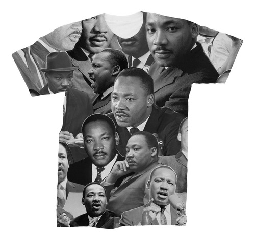 Martin Luther King Jr. Polera Con Collage De Fotos