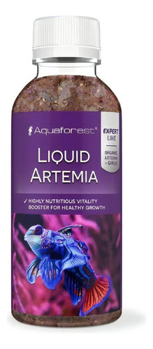 Aquaforest Af Liquid Artemia 200ml Coral Reef Dulce Marinos