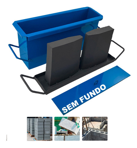 Forma Manual Para Fabricar Bloco Estrutural De 09 Sem Fundo