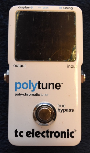 Pedal Afinador Guit Tc Electronic Polytune - Apenas Venda