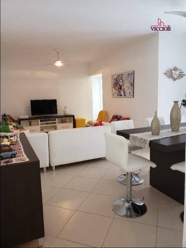 Apartamento Com 3 Dormitórios À Venda, 104 M² Por R$ 600.000,00 - Canto Do Forte - Praia Grande/sp - Ap2090