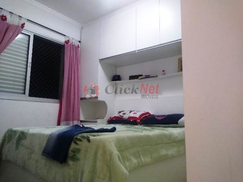 Apartamento À Venda No Bairro Santa Terezinha Em São Bernardo Com 2 Dormitórios - 6852