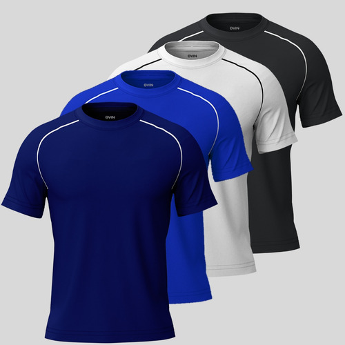 Kit 4 Camisas Para Quem Quer O Melhor No Treino