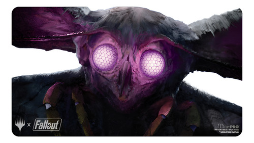 Alfombra De Juego Fallout The Wise Mothman Para Juegos De Me