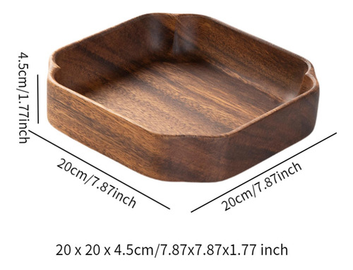 Bandeja Para Servir De Madera De , Bandeja Para Aperitivos,