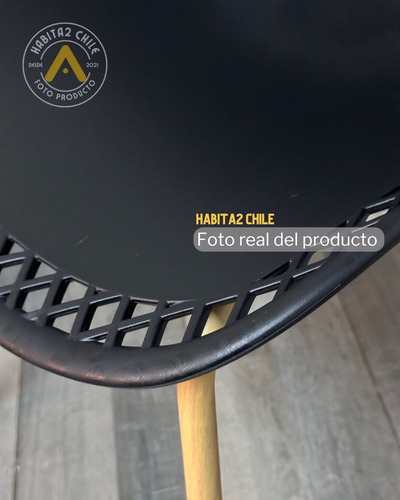 Pack 2 Sillas Terraza Cafeteria Metal Polipropileno