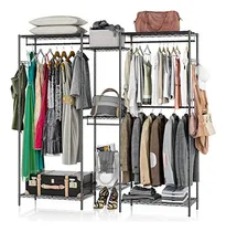 Comprar Percheros Para Ropa - Perchero De 5 Niveles De Alambre