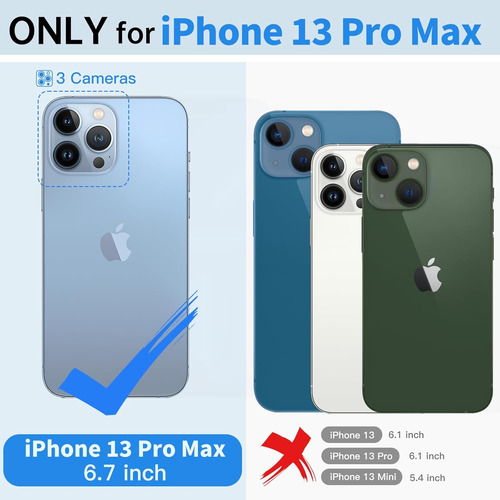 Capa Robusta Beasyjoy Compativel iPhone 13 Pro Max Anuncio I
