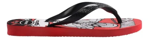 Sandalias Hombre Top Rojo Marvel Havaianas