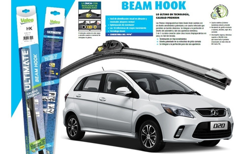 Plumas Limpiaparabrisas Beam Hook Baic D20 2017 A 2019