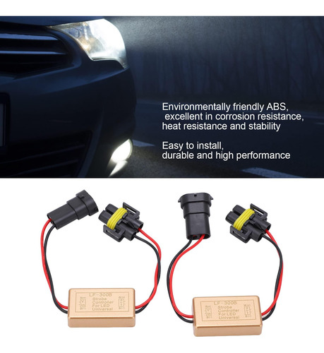 2pcs Flash Strobe Controller Módulo De Flasher Para La Luz