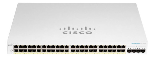 Switch Cisco Cbs220-48t-4x Adm L2 48 Puertos Gigabit + 4x10g