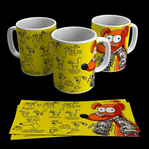 Taza Los Simpsons Ayudante De Santa - Taza Orca 