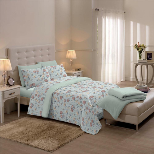 Jogo De Cama King Micro-cotton 260cm X 280cm Yanga