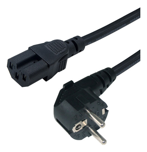 Cable De Poder C15 A Eu Plug, 1.8 Mts. Factura.