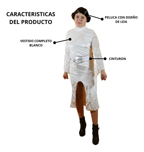 Vestido leia star wars sale