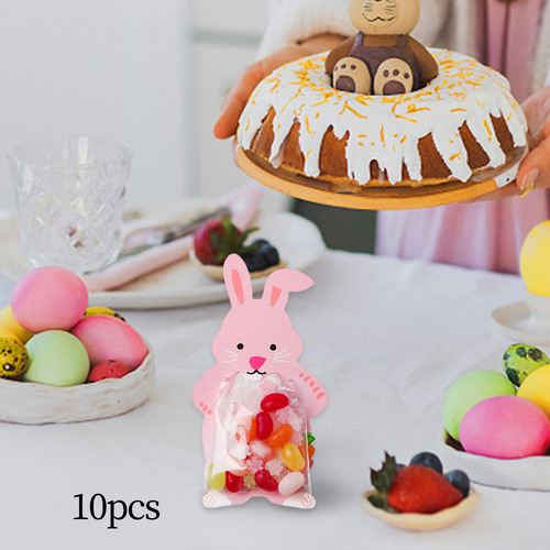 2 X 10 Piezas Con Tarjetas De Animales Bolsas De Regalo