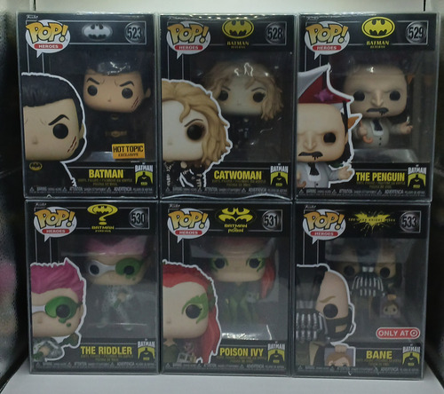 Funko Pop Dc Batman 85 Years Catwoman Poison Ivy Bane 533 (Usado)