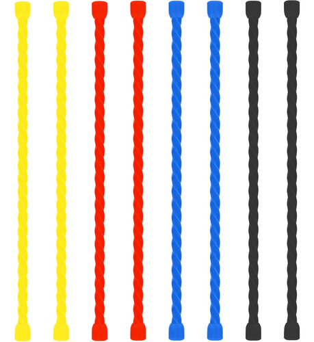 Bridas De Silicona Reutilizables 6 Pulgadas Para Organizar C