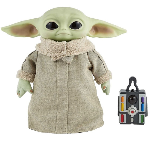 Baby Yoda Grogu Star Wars A Control Remoto Mattel Febo