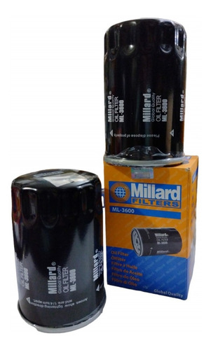 2 Filtro Aceite Millard Ml3600 Ford Fortaleza Fiestacherokee