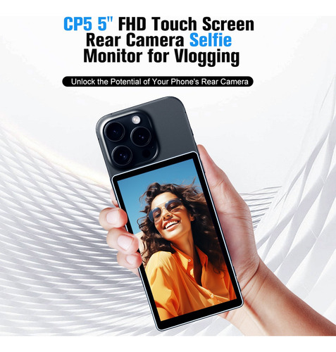 Pantalla Para Selfies Shimbol Snambol Cp5 Con Funda De Silic
