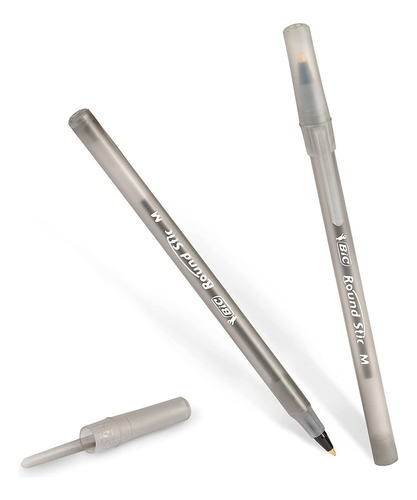 Bic Round Stic Xtra Life Ballpoint Pen, Medium Point 144 Ct