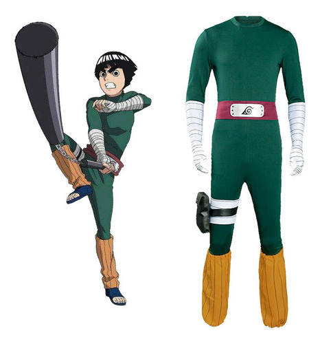 05.05 Conjunto Completo De Mono Arrival Ninja Rock Lee Para