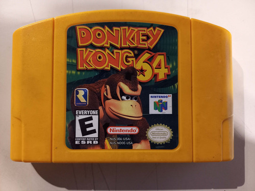 Juego Donkey Kong 64 Consola Nintendo 64 Palermo Z Norte