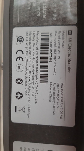 Xiaomi M365