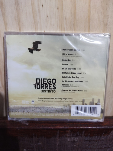 Diego Torres Distinto Cd #559