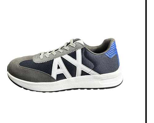 Tenis Armani Exchange Gris Mod. Xux071