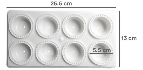 Sorrentinera Placa Molde Sorrentinos De Plastico Reforzado 8