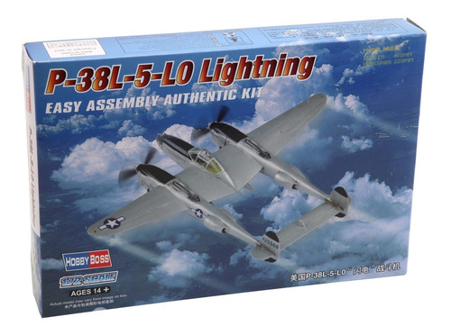 Hobby Boss Facil Montar P-38l-5-lo Lightning Avion Kit
