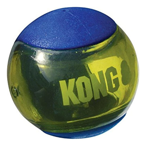 Kong - Squeezz Action Ball Blue - Medium