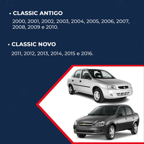 Par Retrovisor Classic Com Controle 10 09 08 09 07 A 01 00