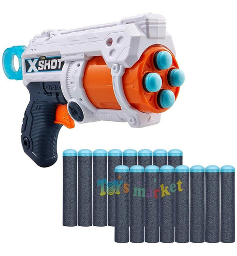 Imagen 3 de 9 de Escopeta Lanza Dardos 24 M Eliminator X-shot Bug Attack 2019