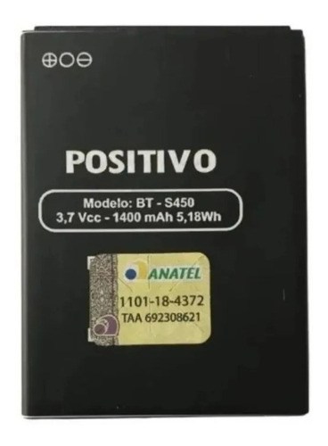 Flex Carga Bateria Positivo Ypy Bt-s450 Original Nacional