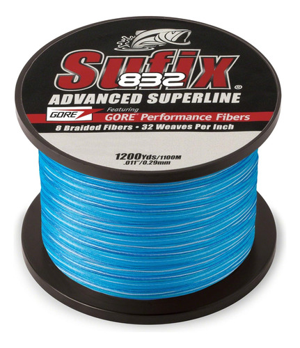 Sufix 832 Trenza 20 Lb Coastal 660-320cc832 Trenza 20 Lb Coa