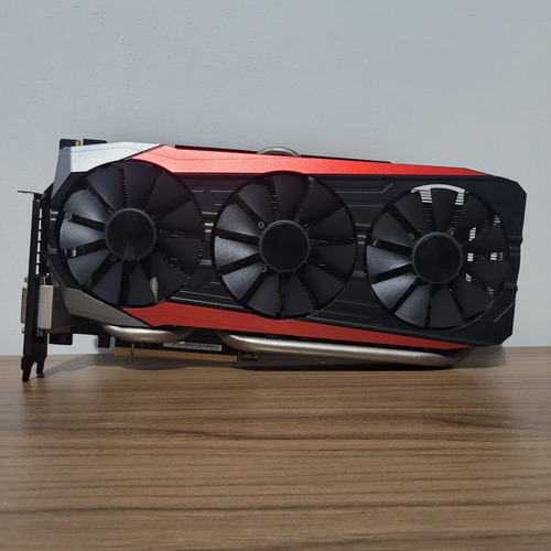 Placa De Vídeo Nvidia Asus Strix Gtx 980ti 6gb Gddr5 384 Bit (Usado)