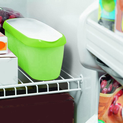 2 Recipientes De Helado Para Helado Reutilizables Para Conge