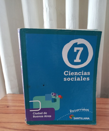 Ciencias Sociales 7 - Santillana (Usado)