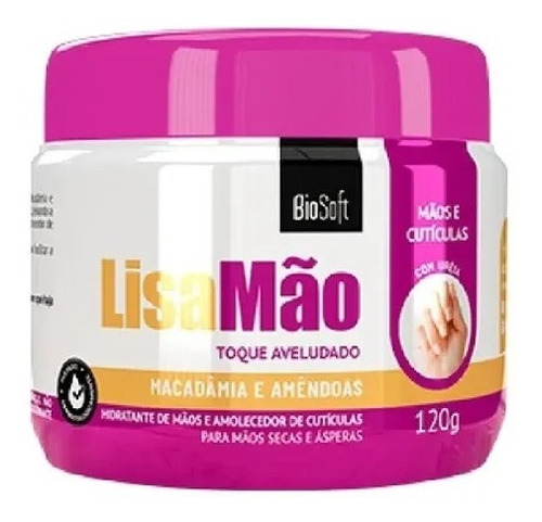 Creme Lisa Mão 120g Toque Aveludado - Softhair