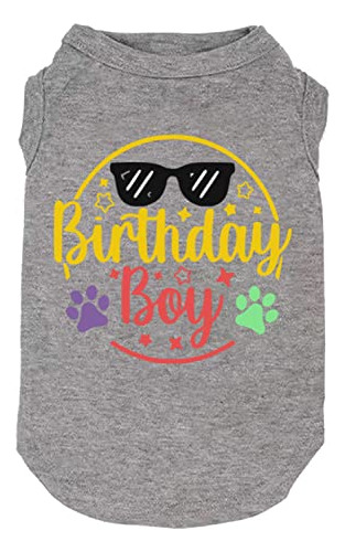 Ropa De Regalo De Cumpleaños Para Perros, Camiseta De Cumpl