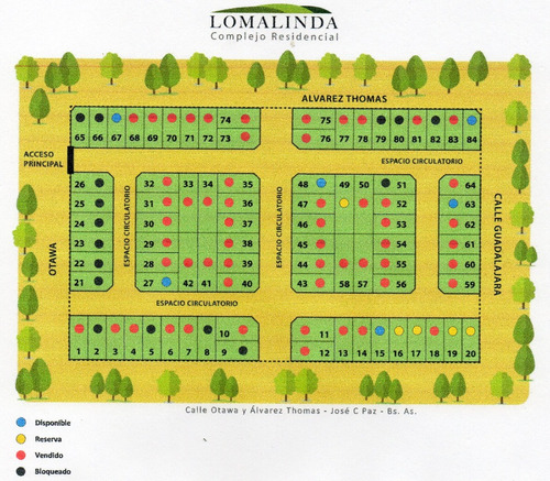 Terrenos/fracciones/loteos Loteos - Venta