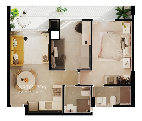 Imagem 23 de 28 de Cobertura Residencial Para Venda, Água Verde, Curitiba - Co8927. - Co8927-inc