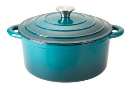 Imagen 1 de 3 de Olla Holandesa Con Tapa Hierro Fundido 5.2 L Hamilton Beach