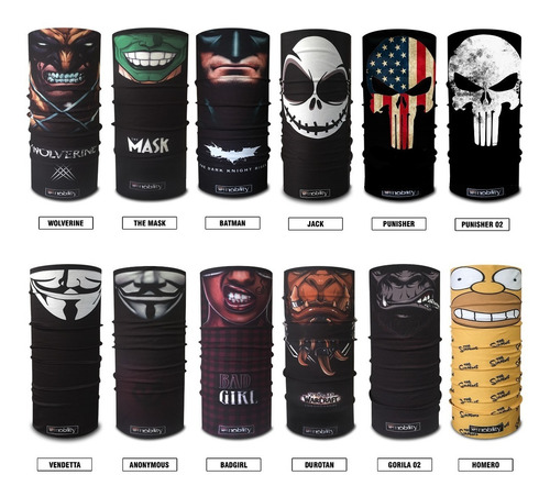 Cuello Bandana Pañoleta Bufanda - Bicicleta Moto X 3 Unidade